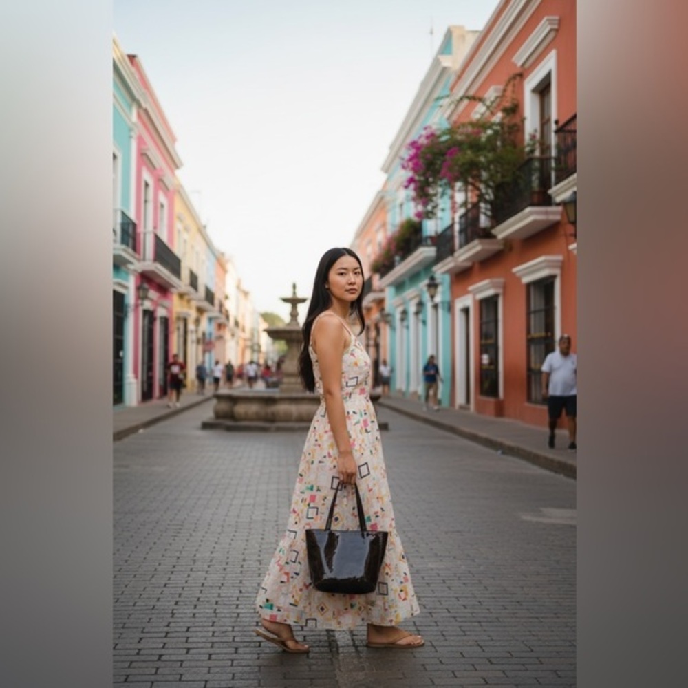 Vintage Esprit Patent Leather Purse